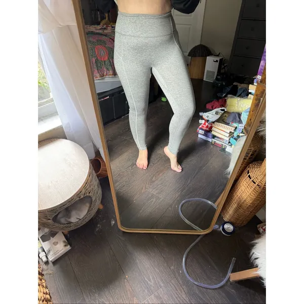 Free People Movement Women’s Medium Grey Athletic Pants Ankle Athletic Athleisur - Image 2
