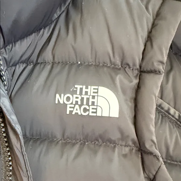 The North Face Women's Black Puffer Vest - Image 2