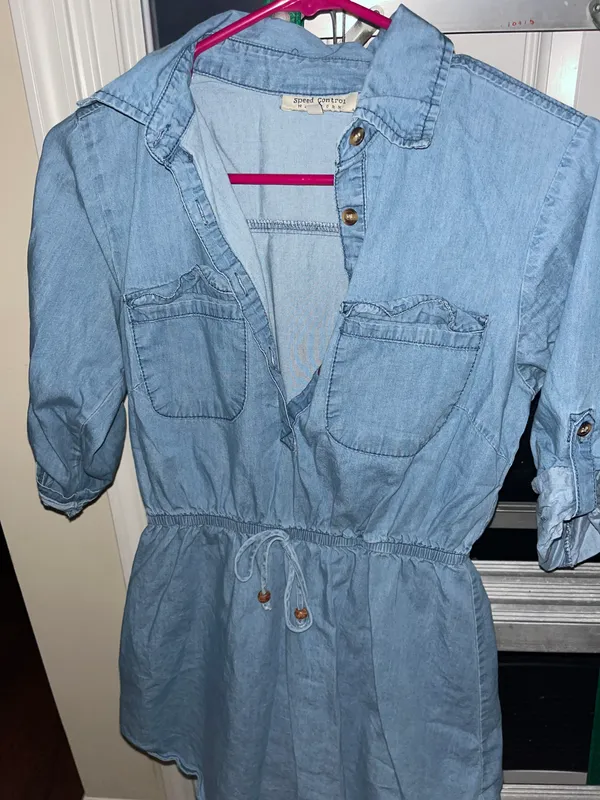 Speed Control Denim Dress - Image 3