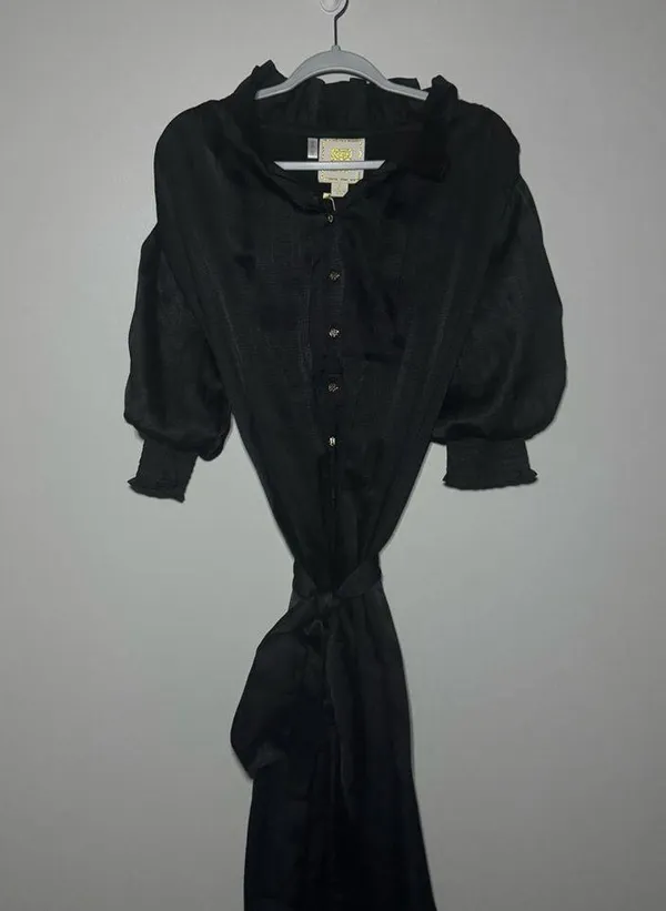 Emily McCarthy Rowan Dress Black Size L - Image 2