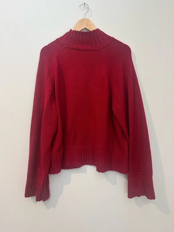 Gap Maroon Sweater - Image 2