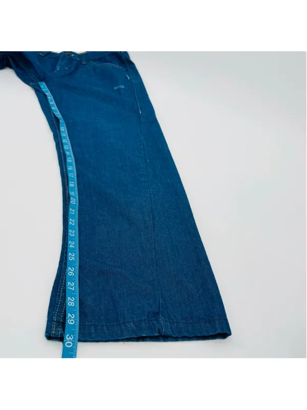 NWOT BDG Urban Outfitters Jet Twisted Blue Straight Leg Jeans 28 - Image 9