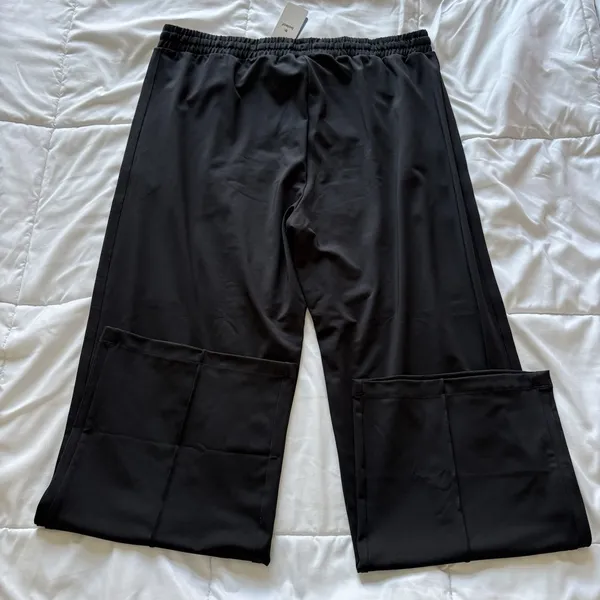 NWT Baleaf‎ Pants Womens 2XL Black Sweatpants Straight Leg Casual Workout Gym - Image 8