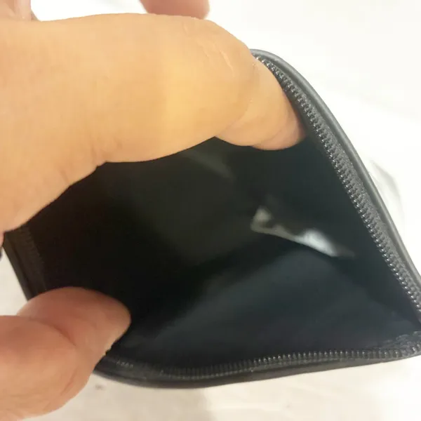 Black Givenchy Parfums Cosmetics‎ Bag Pouch Clutch Small Makeup Travel Case - Image 3