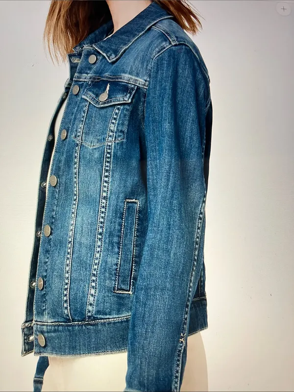 Sonoma Medium Blue Denim Jacket - Women's Jean Jacket - Image 2
