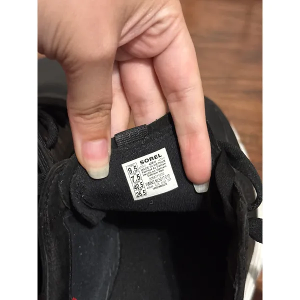 Sorel Caribou X Leather Waterproof Platform Sneaker Gorp Granola Minimalist - Image 7