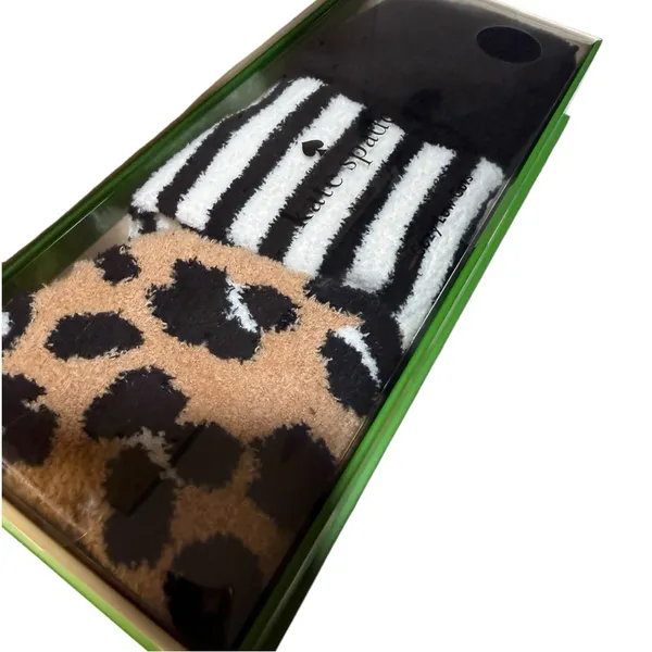 Kate Spade New York Cozy Low-Cut Socks Gift Set – 3 Pairs – NEW in Gift Box - Image 2
