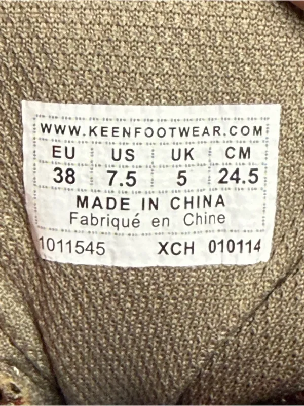 Keen Koven Waterproof Mid Hiking Leather Boots Women's Brown Size 7.5M - Image 6