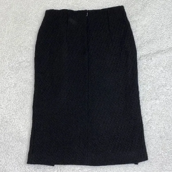 Moschino Cheapandchic Black Skirt(Size 6) Black - Image 2