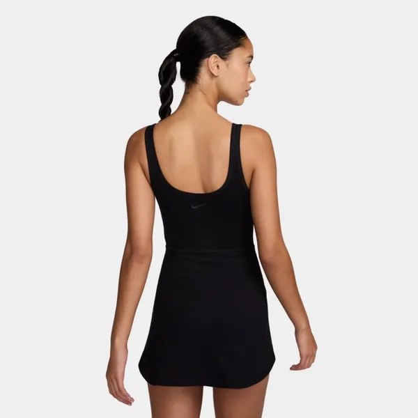Nike One Women's Dri-FIT slim fit training black Dress size Large New - Image 3