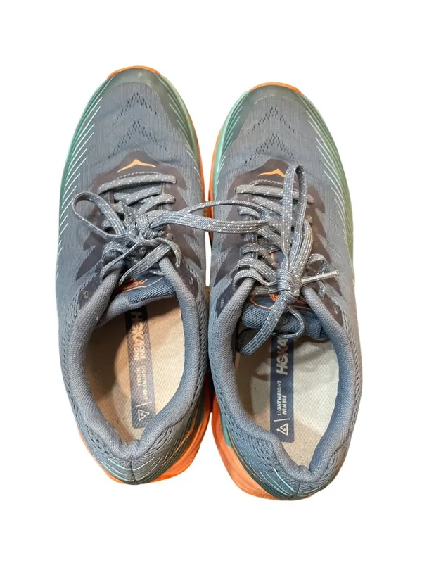 Hoka One Torrent 2 womens blue pink hiking running sneakers sz 10 SKU 10-359 - Image 15