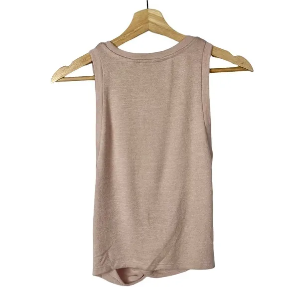 Artizia Wilfred Free Light Pink Daley Twist Front‎ Tank Top M - Image 3