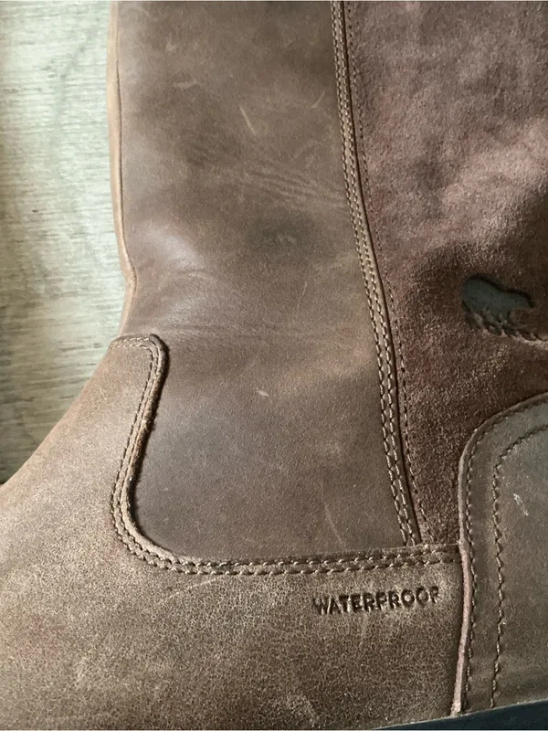 Sorel women’s Emelie tall equestrian riding boots brown waterproof leather sz 8 - Image 10