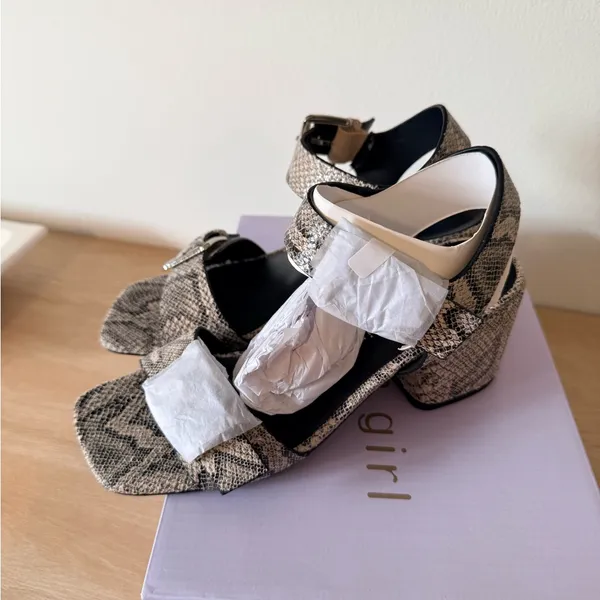 Madden Girl Snakeskin Patterned Women's Sandals - Image 4