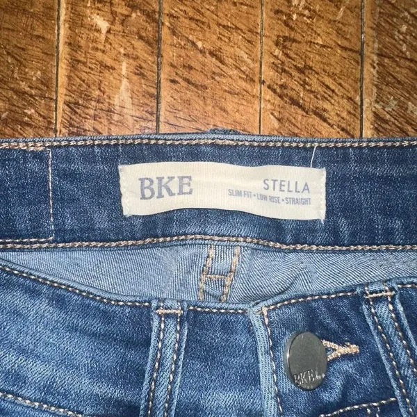 BKE distressed Stella western 25x29.5 bootcut jeans - Image 2