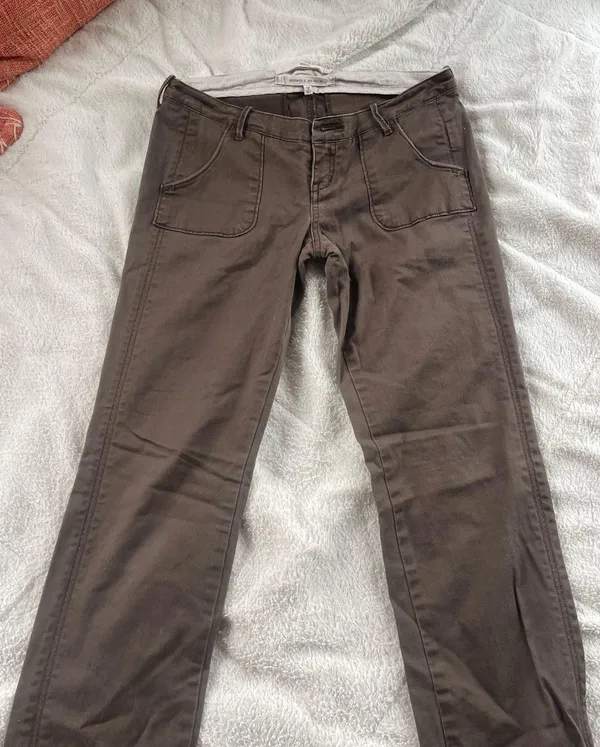Ruehl Brown flare pants - Image 5