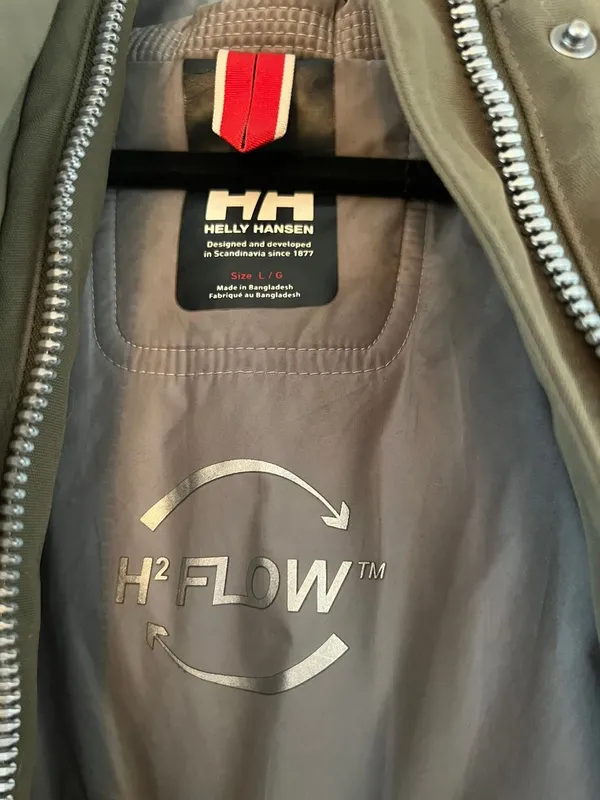 Helly Hansen Green Parka - Image 3
