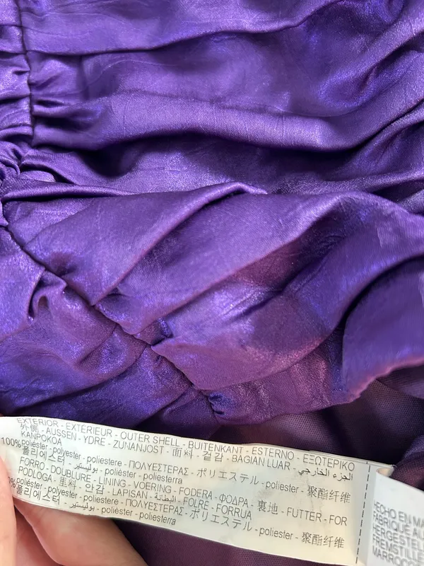 ZARA Purple Dress - Image 2