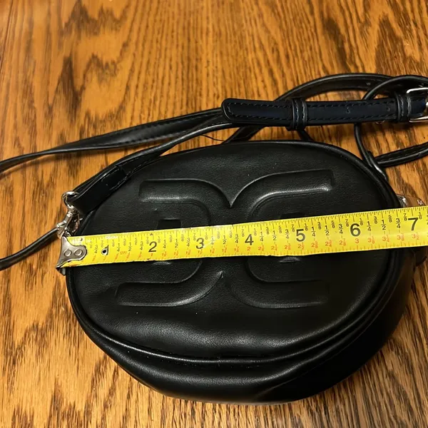 Sam Edelman black crossbody bag NWOT vegan faux leather - Image 7