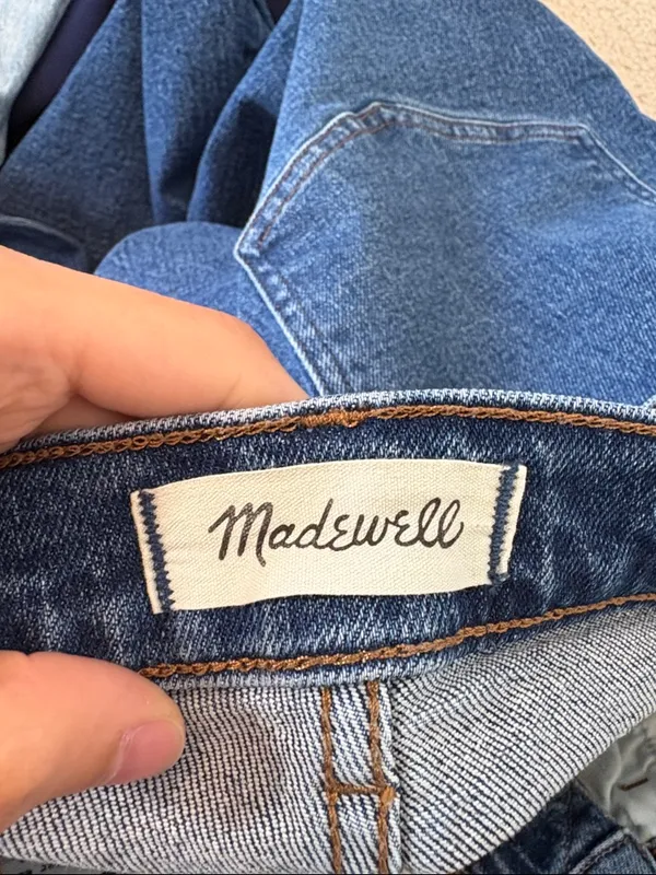 Madewell The '90s Straight Jean Comfort Stretch Barlow Wash Size 30 - Image 8