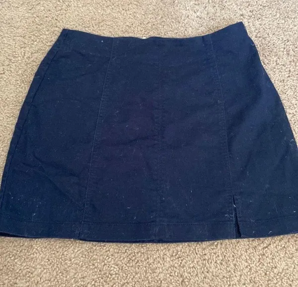 Navy Skirt Blue Size M - Image 3