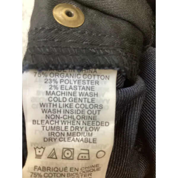 Prana Kayla High Rise Jean Indie Blue Womens 2 Short Organic Cotton Stretch Pant - Image 3