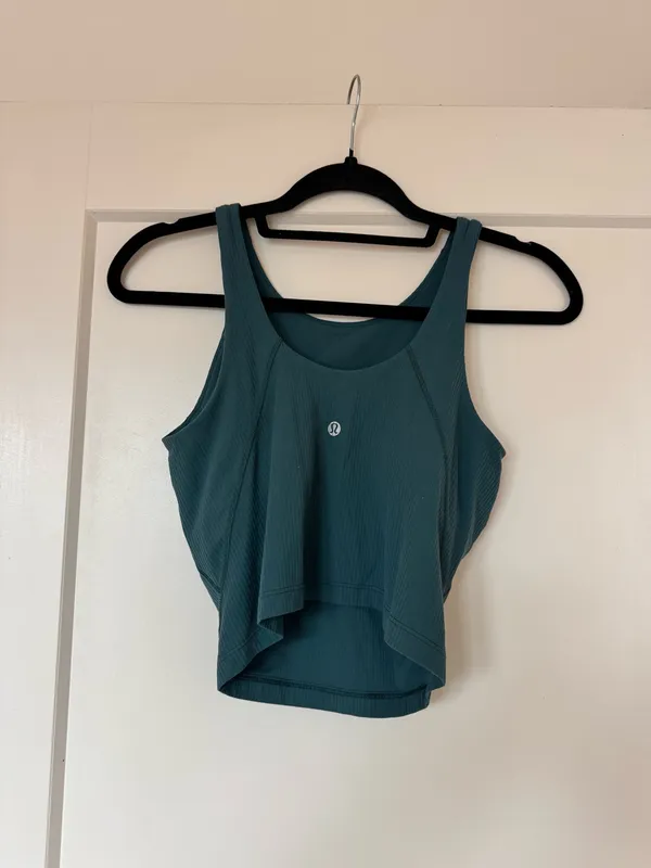 Lululemon Storm teal high neck tank - Image 3