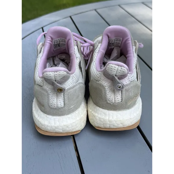 Adidas Ultraboost 1.0 Off White Lilac Women Size 8 Sneakers ID9665 Running Shoes - Image 5
