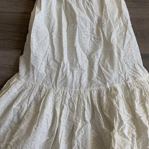 Peony memories tiered midi dress in seashell - Image 3