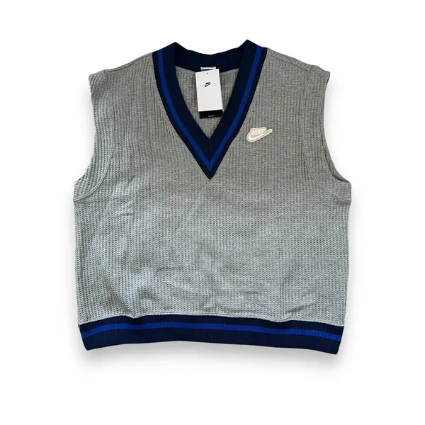 NWT NIKE Sportswear Women's Loose Fit Waffle-Knit Vest - Image 2