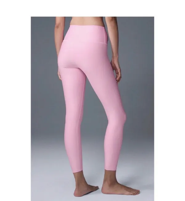 Alo Yoga High-Waist Airlift Leggings – Sweet Pink | Size S - Image 2