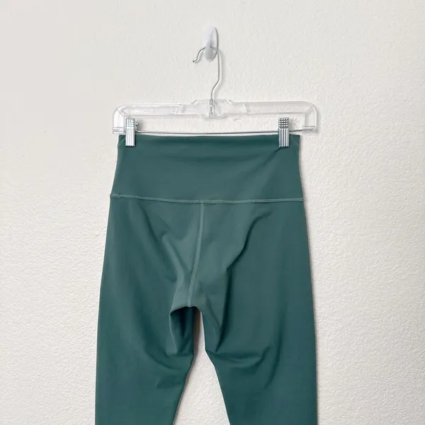 [Lululemon] Medium Teal Green Wunder Train High Rise Tight Leggings 25" Size 8 - Image 5