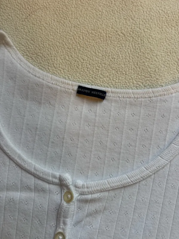 Brandy Melville Top White - Image 2