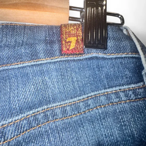 Seven For All Mankind Bootcut Jeans Size 27 Stretch Classic Denim Y2K premium - Image 6
