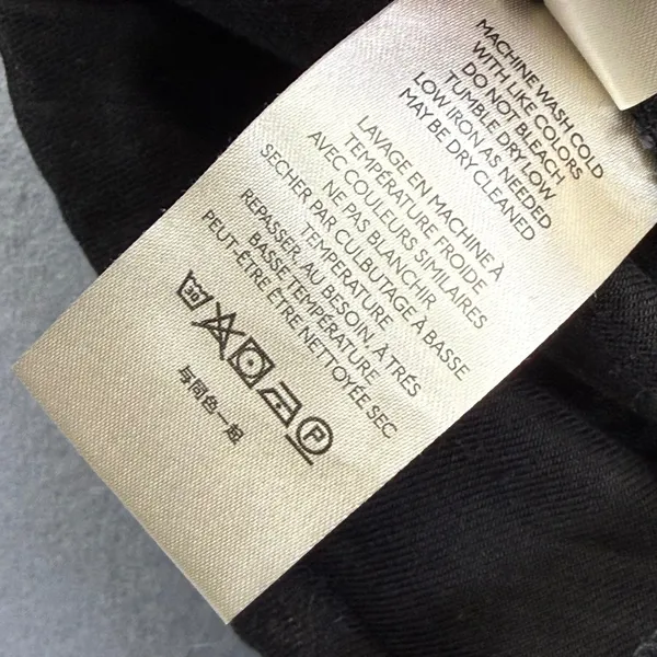 Anthropologie Small Black Floral High Rise Tapered‎ Cargo Pants Elastic Back - Image 10