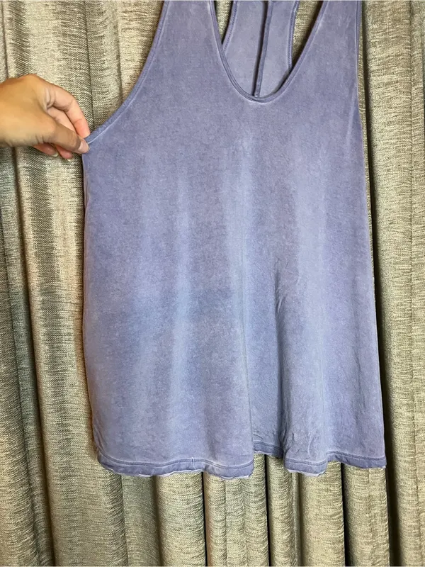 Free People We The Free Lavender Amelia Strappy Front Tank Top Size Small - Image 7