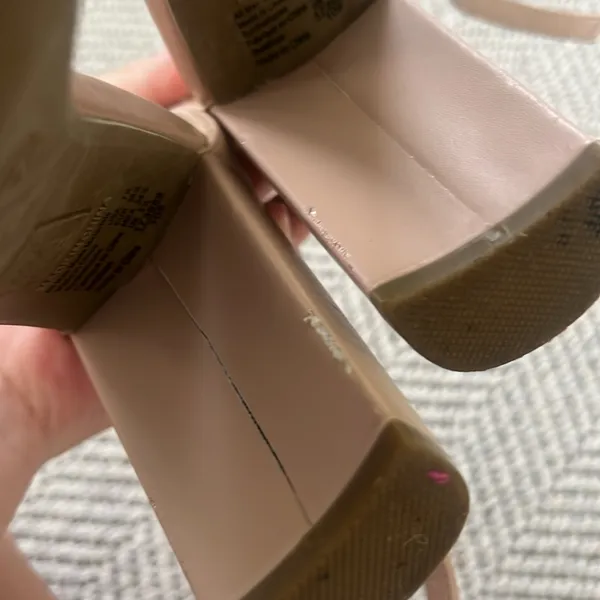 Brash Blush Strappy Heels - Image 4