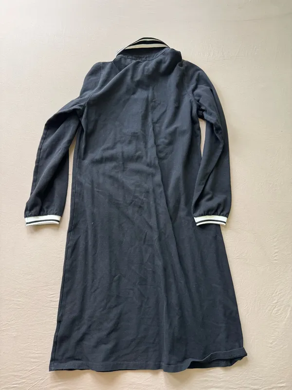 Meli Long Sleeve Knit Polo Dress - Image 3