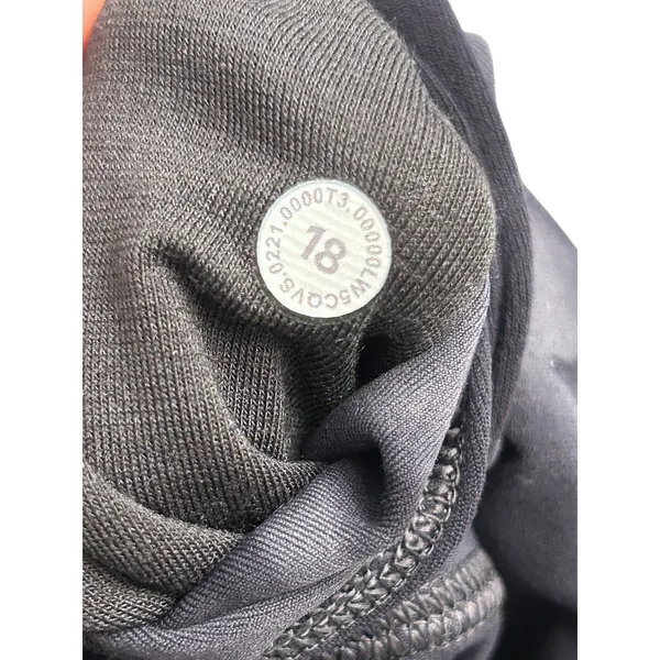 Lululemon Align High Rise Pant 28" 7/8 Diamond Dye Pitch Grey Size 18 NWT - Image 8