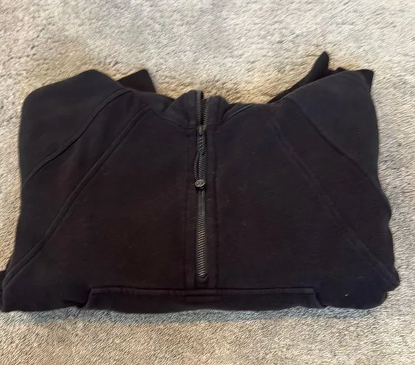Black Lululemon Scuba Half-Zip XS/S - Image 3