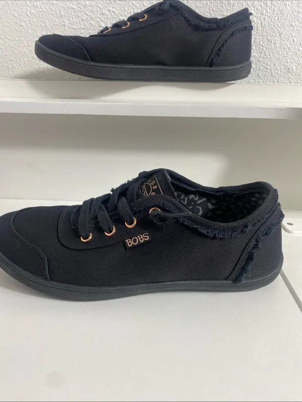 Skechers BOBS B Cute Women's Black Sneakers, Size 6 US, New Without Box - Image 5