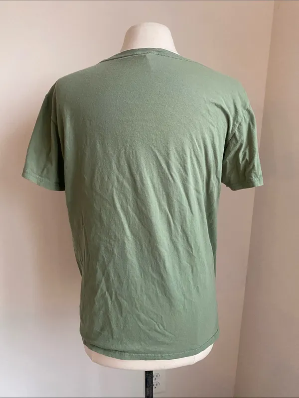 ARMY Graphic Tee in Olive Green Womens Sz Large - Image 4