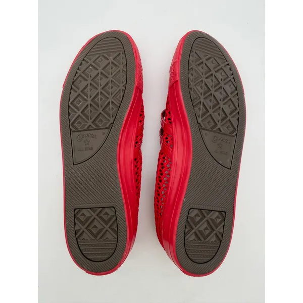 Converse Chuck Taylor All Star Dainty Mary Jane Knit Loafer Retro Ruby Red 8 - Image 8