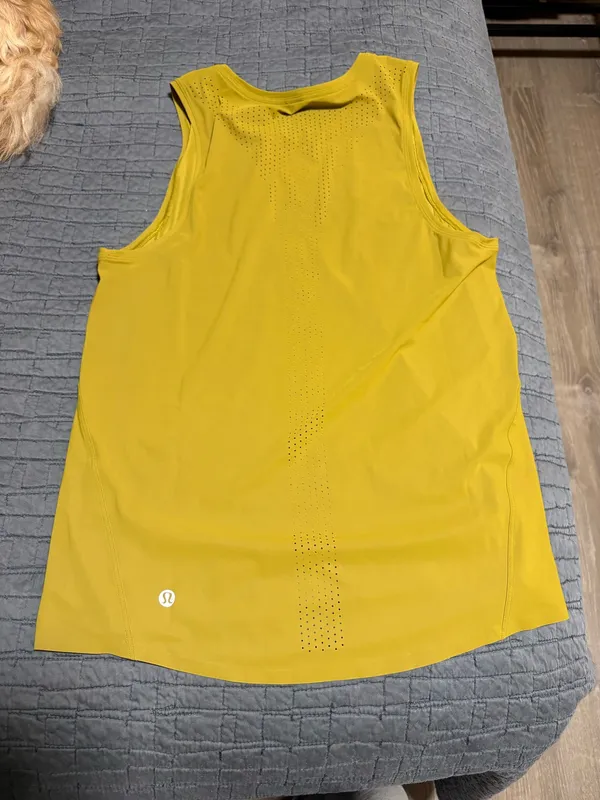 Lululemon Women’s Tank Top mustard/yellow - Image 2