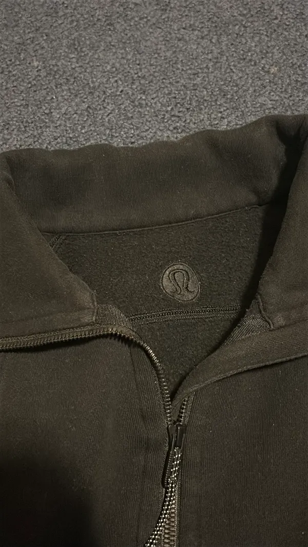 Lululemon Funnel Neck Cropped Half-Zip Scuba - Image 5