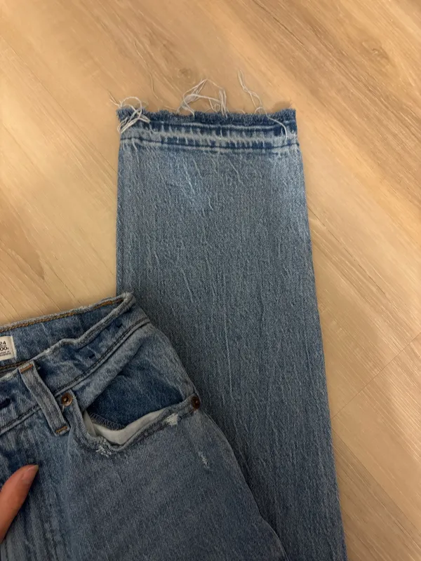 Abercrombie Straight High-Rise 90s Jeans Curve Love - Image 3