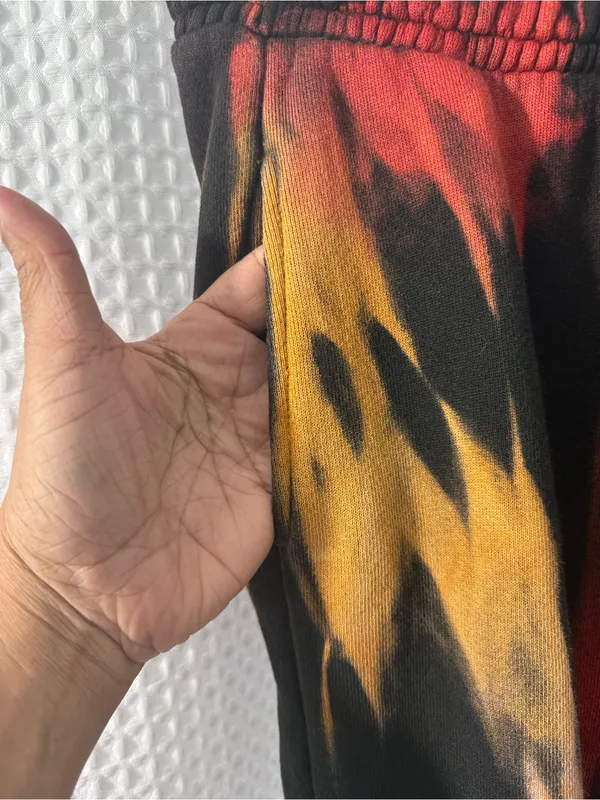 Cotton Citizen Women's Black Tie Dye Jogger Sweatpants Size Medium - Image 5