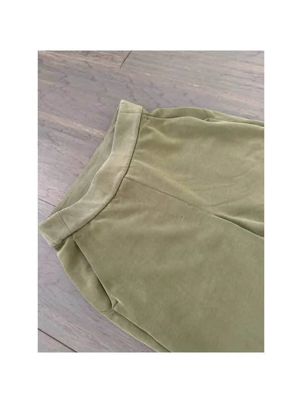 Lululemon Relaxed High Rise Pant Bronze Green Jogger Size 2 - Image 4