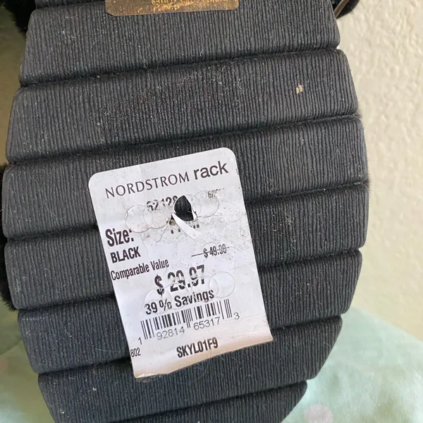 NWT AK ANNE Klein Black Womens Sandals size 11 - Image 14