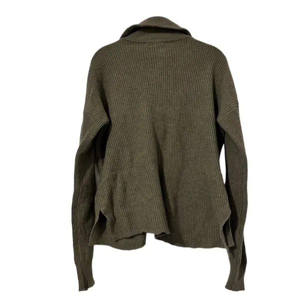 Madewell Glenbrook Half Zip Pullover Sweater Merino Wool - Image 4